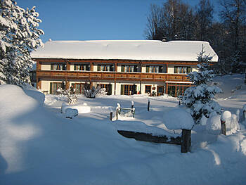 Unser Gästehaus Sonnenkaiser im Winter
